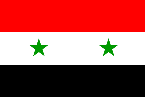 Vlajka Sýrie